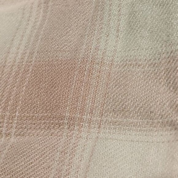 🔸NWT Levi's Silver Tab Mint Plaid Buttoned Front Long Sleeve Flannel Top XSmall - Picture 11 of 12